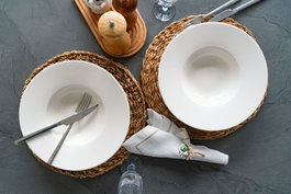 Hermia Katre 28 v2 Plato para Espaguetis Blanco 28 cm de Porcelana de 28 cm